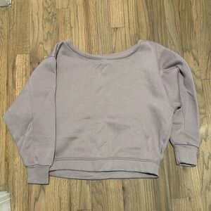Lulus lilac sweatshirt